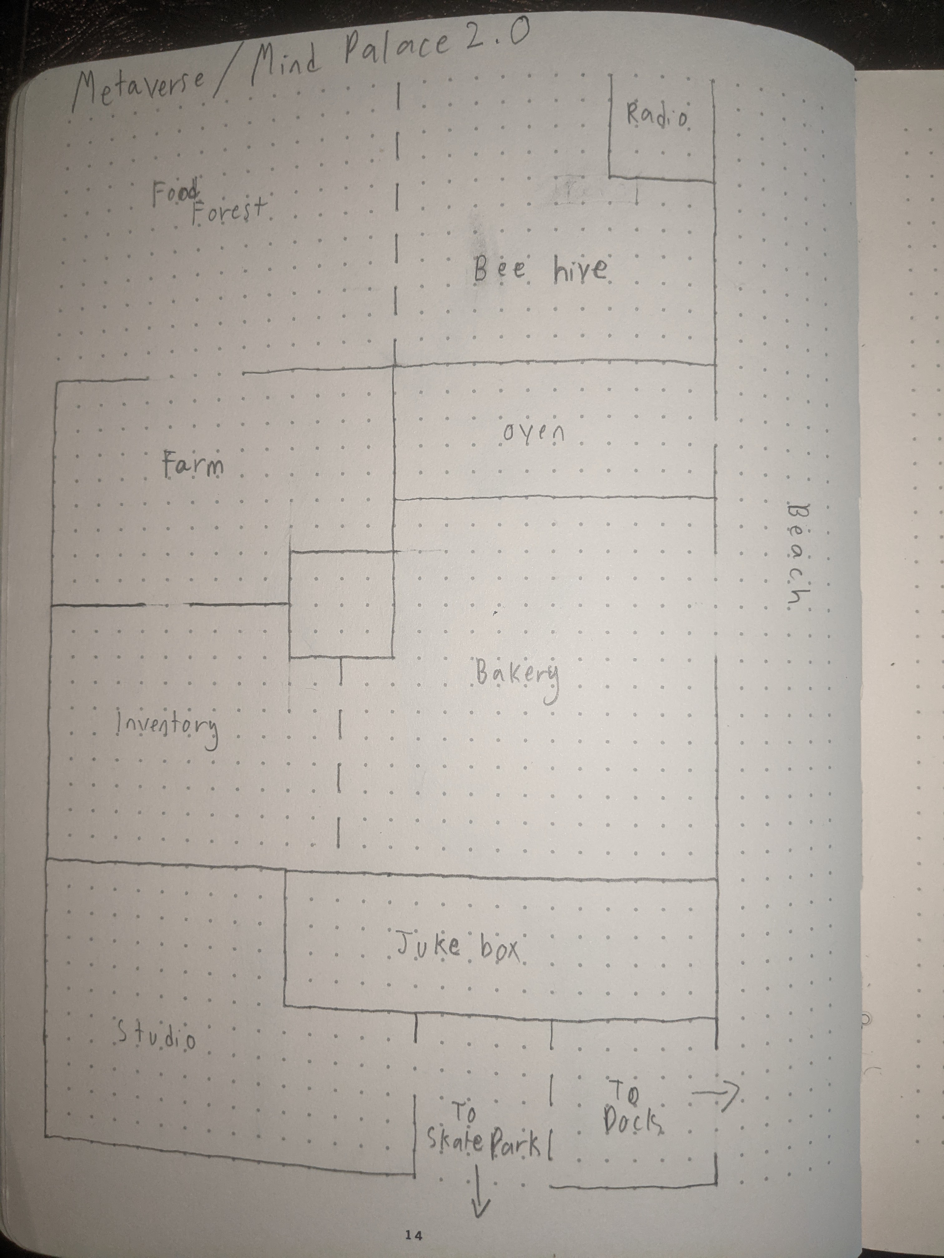 map of baked cloud